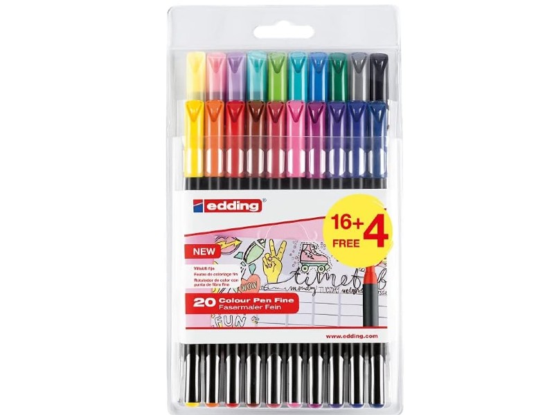 Marcadores escolares IKEA MÅLA colores clásicos
