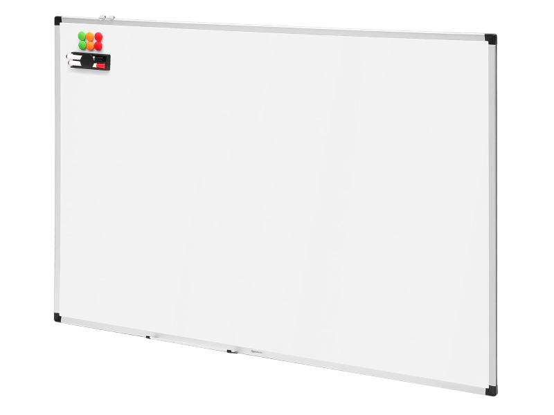 Pizarra magnética AmazonBasics 60x90 cm blanca con marco de aluminio